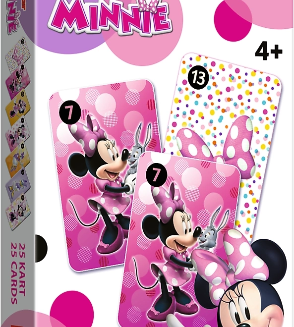 Cărbunele Negru MINNIE – joc de cărți TREFL