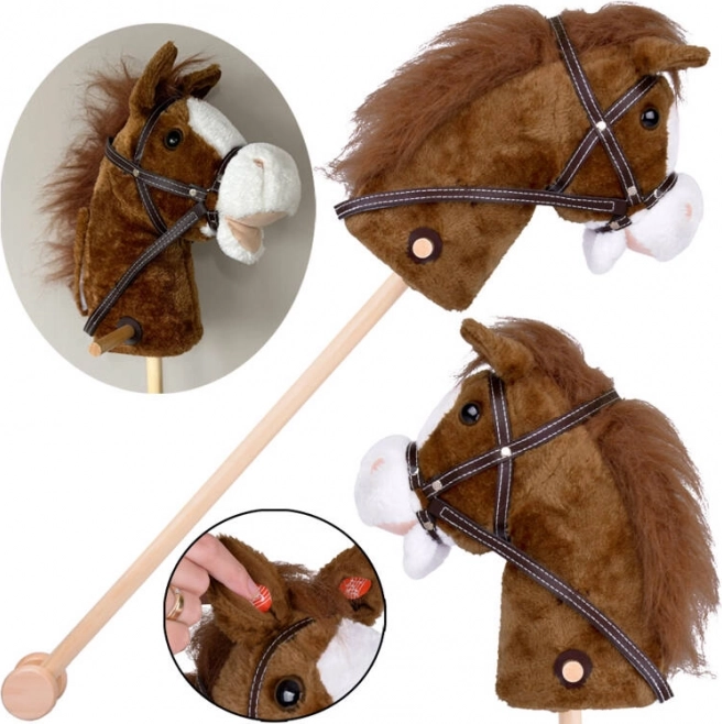 Căluț pe băț Hobby Horse