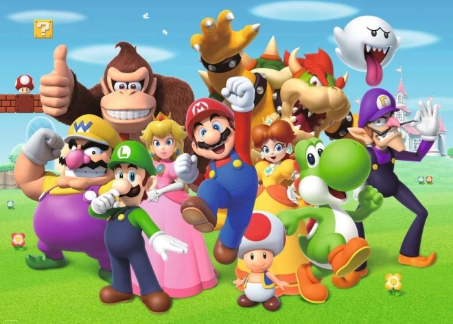 Puzzle Super Mario 1000 piese Ravensburger
