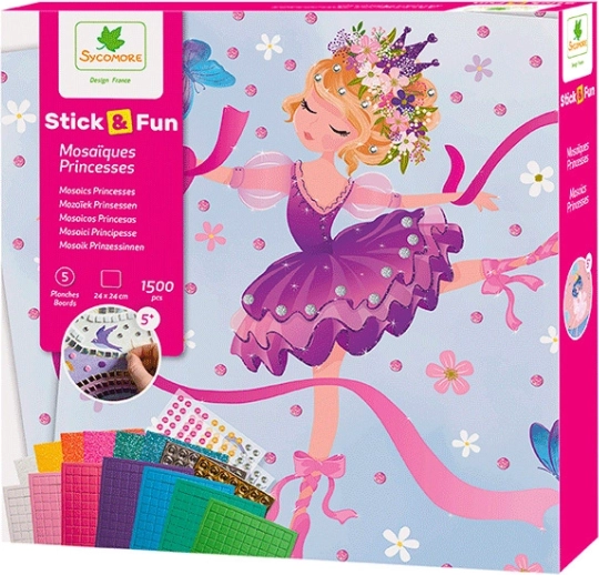 Stick & Fun mozaikă prințese balerine