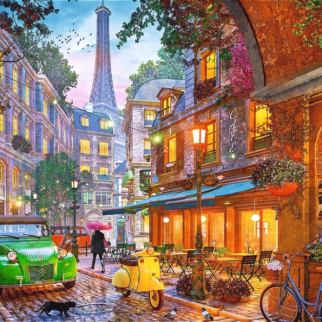 TREFL Puzzle Timp de ceai: Cafenea în Paris 500 piese