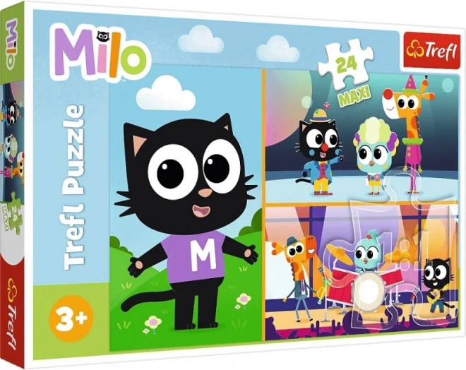 Puzzle 24 MAXI – aventura pisoiașului Milo