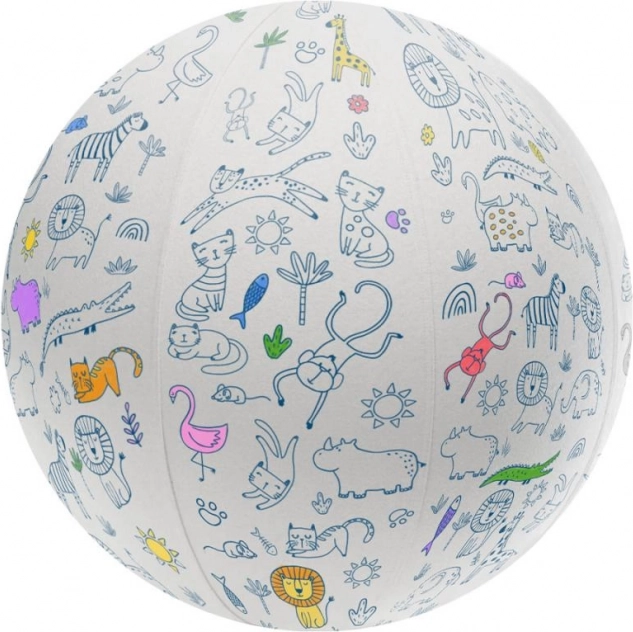 Minge de colorat Arto animale 45 cm