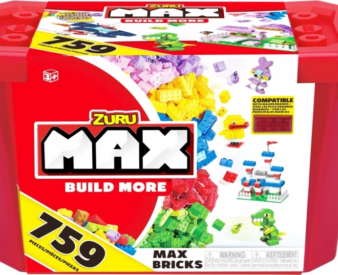 Set de construcție 759 piese ZURU Max Build