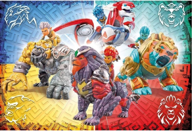 Puzzle maxi 60 piese CLEMENTONI Gormiti luptătorii celor patru elemente