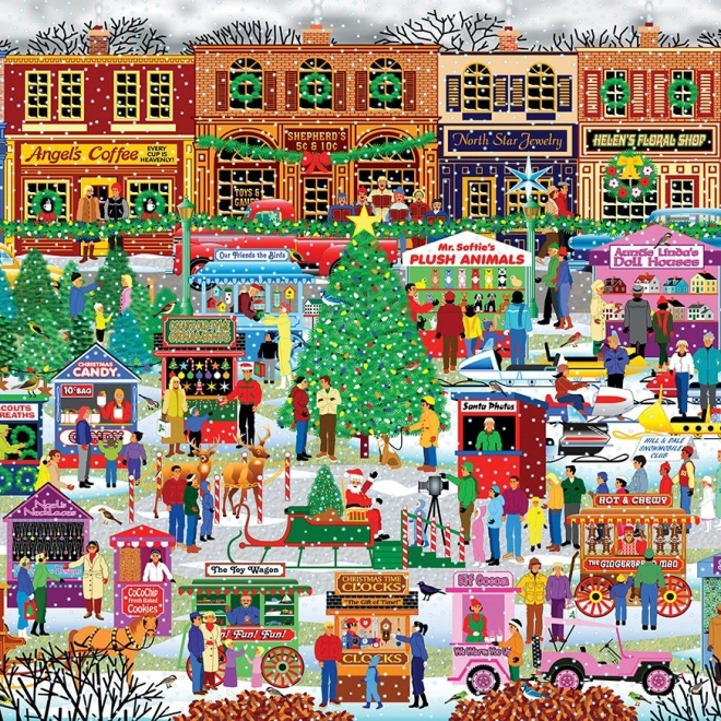 Puzzle Târg de Crăciun Eurographics