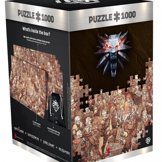Puzzle The Witcher – Ziua de naștere 1000 piese