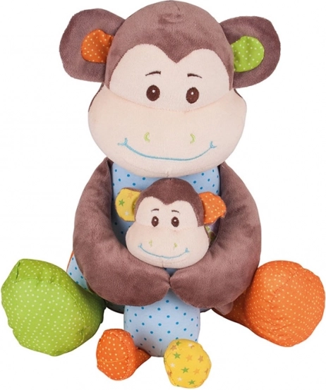 Bigjigs Baby maimuțică de pluș Cheeky – mare