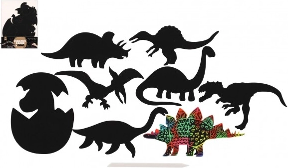Hârtie de zgâriat Dinosaurus