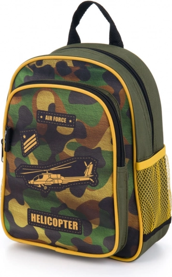 rucsac preșcolar pentru copii cu elicopter