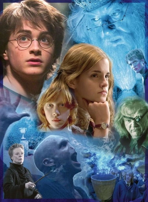 Puzzle Harry Potter la Hogwarts 500 piese Ravensburger