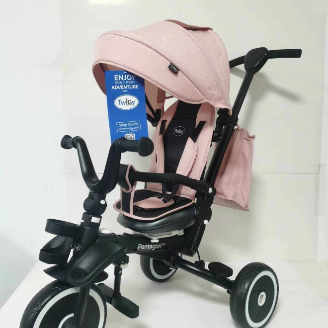 Bicicletă triciclu pentru copii roz SporTrike
