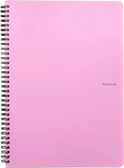 Bloc spirală A5 Pastelini roz pastel