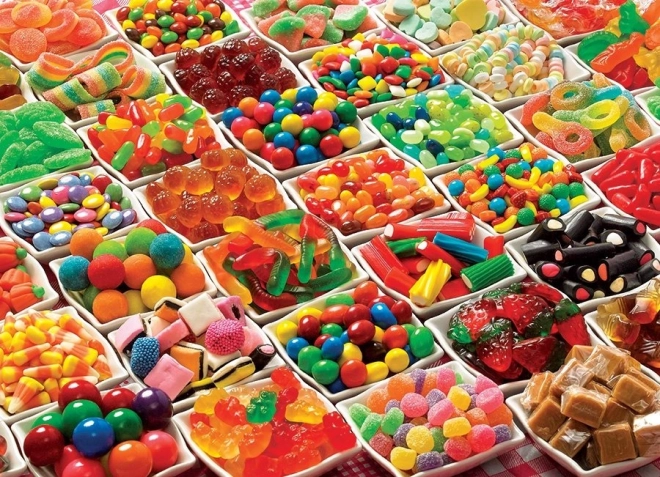 Puzzle Dulciuri 1000 piese