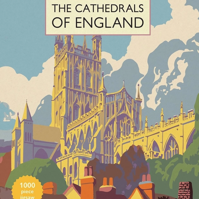 Puzzle Galison catedrale din Anglia 1000 de piese