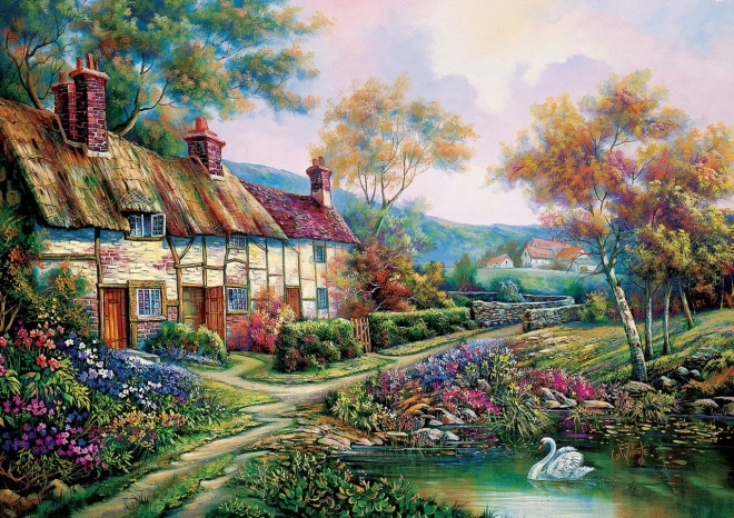 Puzzle Grădina de primăvară 1500 piese ART PUZZLE