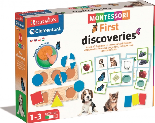 Clementoni Montessori set: primele descoperiri