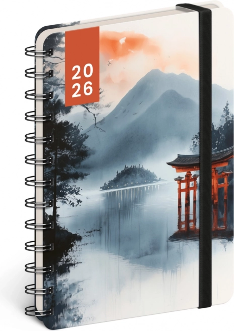 Agenda spiralată Notique Petito Japonia 2025/2026