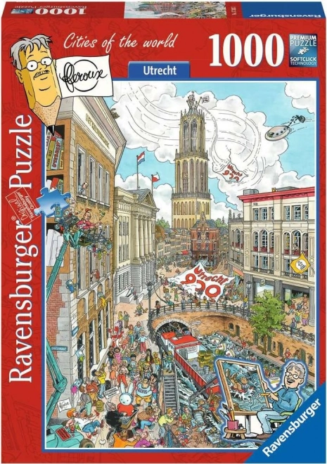 Ravensburger puzzle Orașele lumii Utrecht 1000 piese