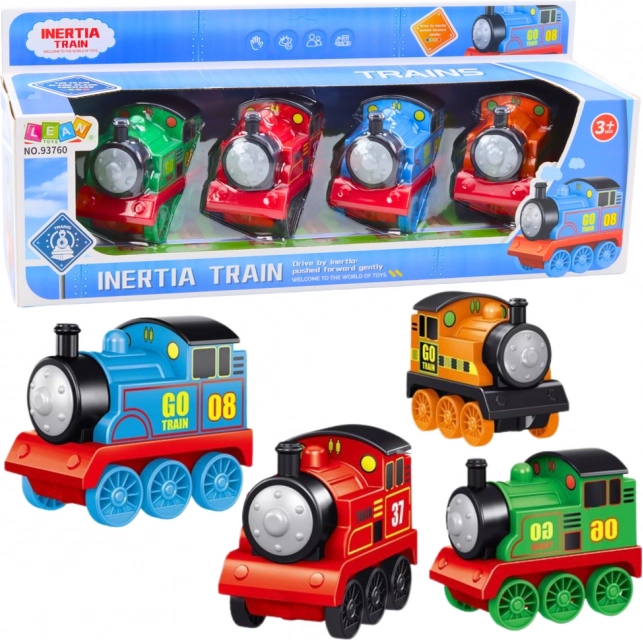 Set locomotive cu propulsie 4 bucăți