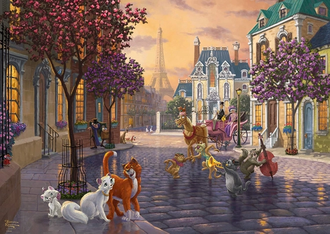 puzzle schmidt aristochats 1000 piese