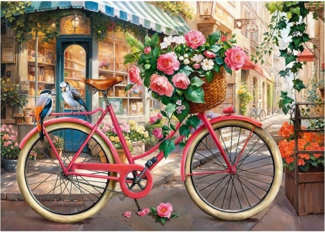 CHERRY PAZZI puzzle livrare de flori – 500 piese