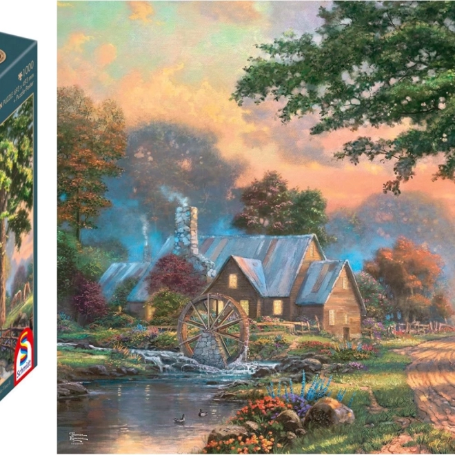 Schmidt puzzle din lemn Vremuri mai simple II, 1000 piese