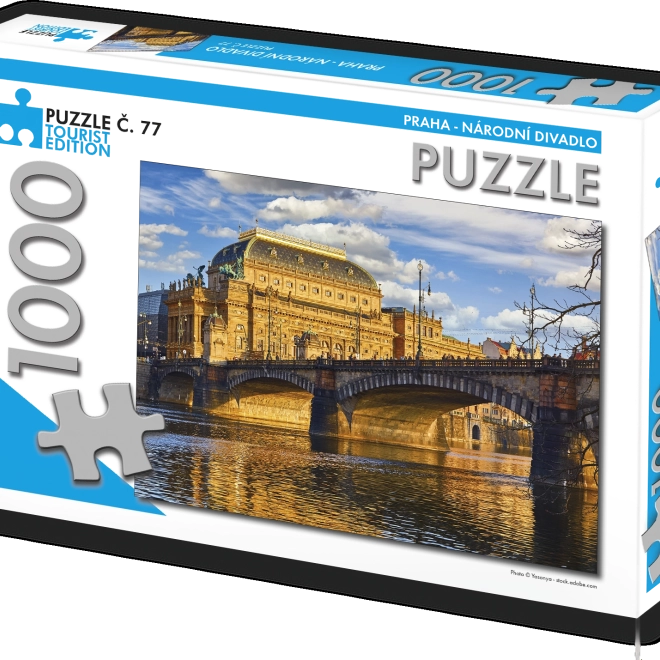 Puzzle Praga - Teatrul Național 1000 piese