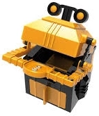 Pușculiță robotică – kit de construcție pentru copii