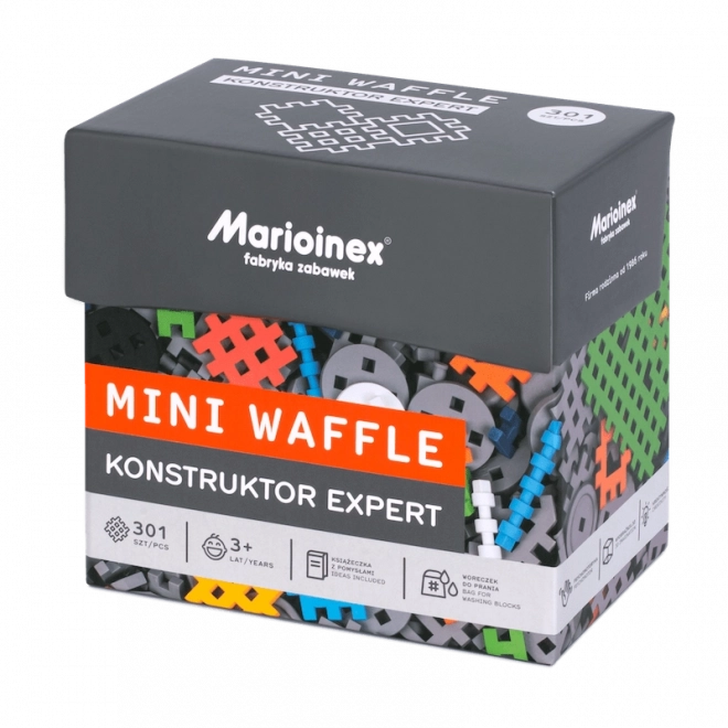 Set de construcție MARIOINEX Mini Waffle Constructor Expert – 301 piese