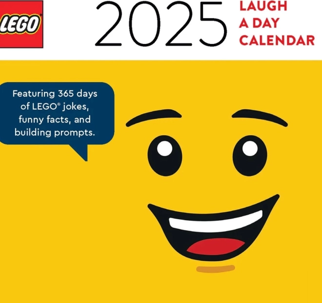 Calendar amuzant LEGO 2025 de la Chronicle Books