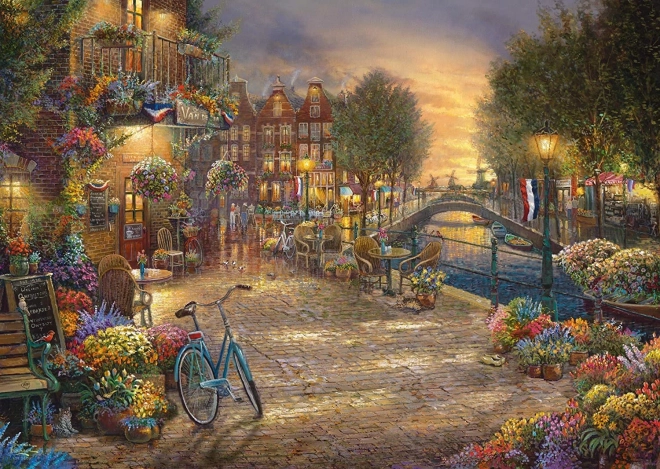 Puzzle Amsterdam 1000 piese SCHMIDT