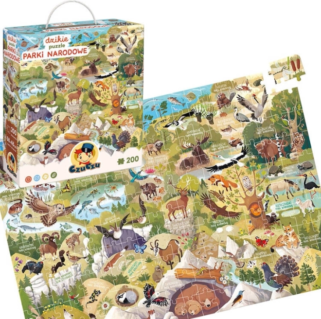 CzuCzu Puzzle Parcuri Naționale 200 piese