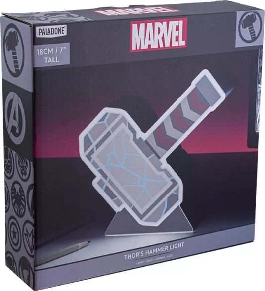 Ciocanul lui Thor – lampă LED tip box