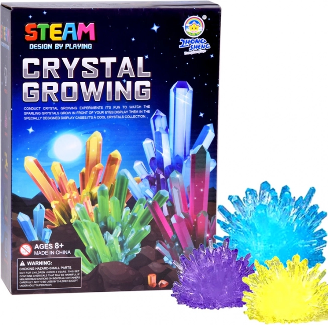 Set experimental pentru creșterea cristalelor pentru copii 8+
