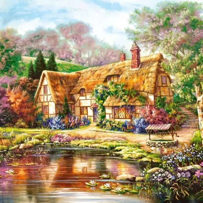 Puzzle 3000 piese Amurg la Woodgreen Pond