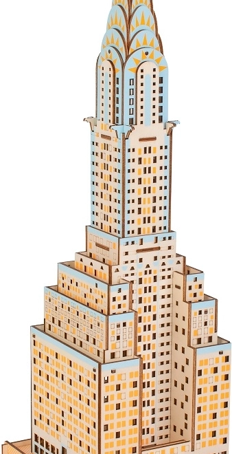 Puzzle 3D din lemn Chrysler Building