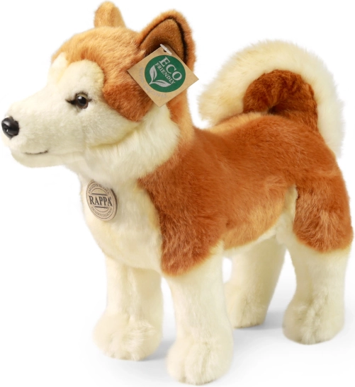 Câine de pluș Akita Inu eco-friendly 30 cm