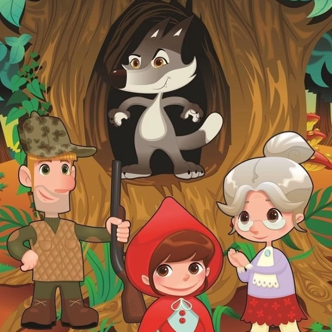 Puzzle Scufița Roșie 50 piese