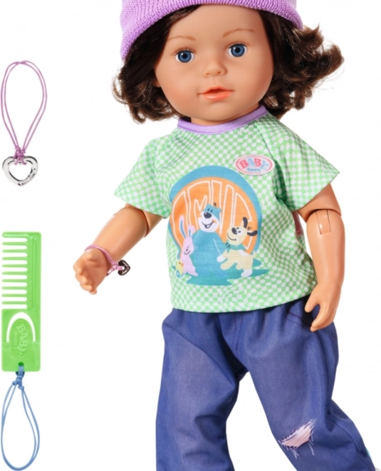 Frățiorul mai mare BABY born Play & Style păpușă 43 cm cu accesorii