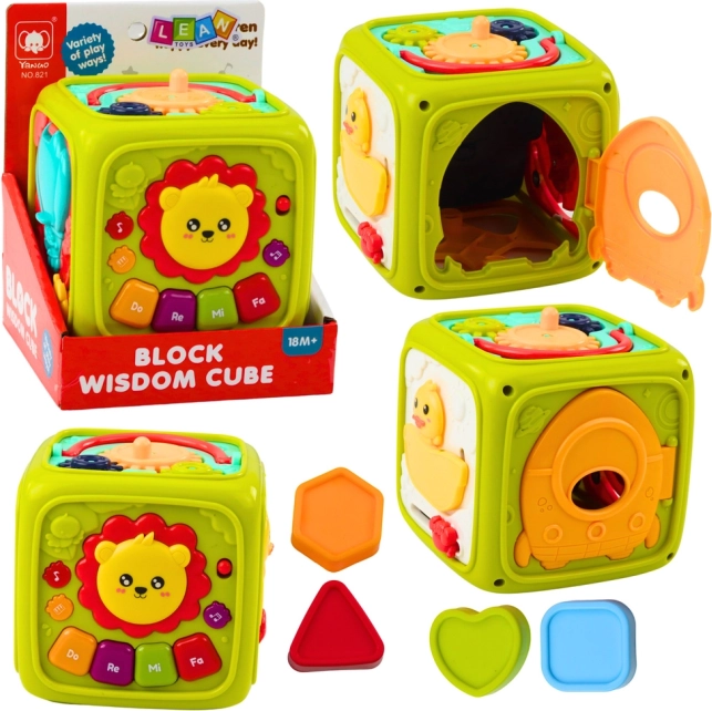 Cub Educațional Interactiv pentru Copii Leul Verde