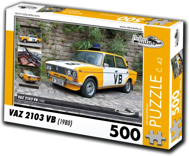 Puzzle Retro-auto Vaz 2103 VB (1980) – 500 de piese