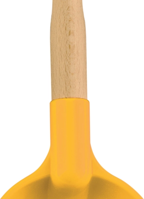 Androni Lopată cu mâner din lemn lungime 34 cm – Galben