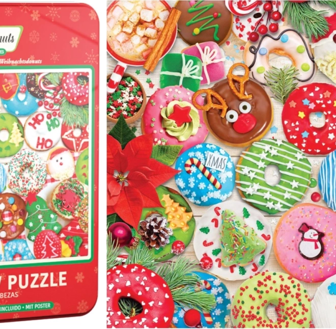 EUROGRAPHICS Puzzle Gogoși de Crăciun 1000 de piese