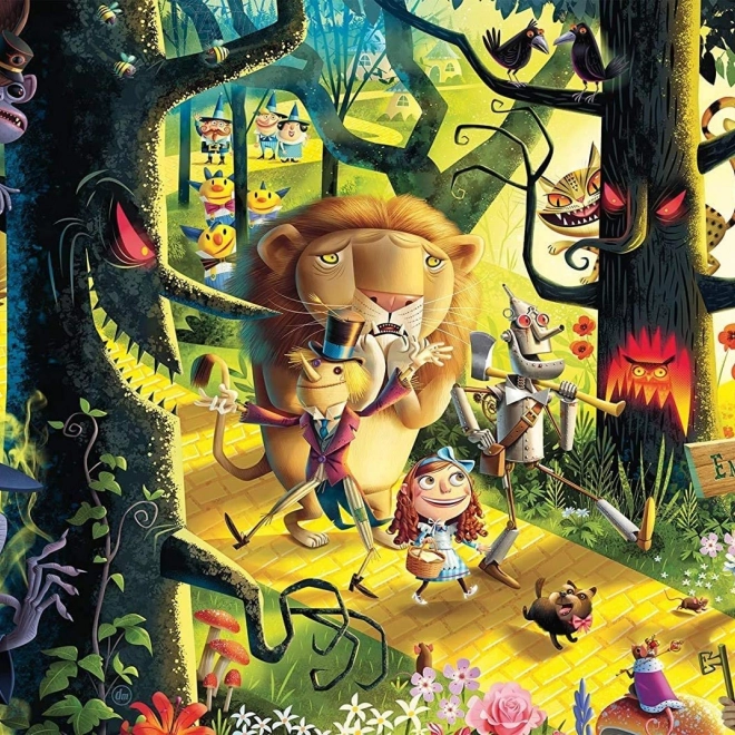 Puzzle RAVENSBURGER lei, tigri și urși 1000 piese