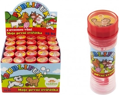 Baloane de săpun Animăluțele mele preferate 50 ml, 30 bucăți în cutie