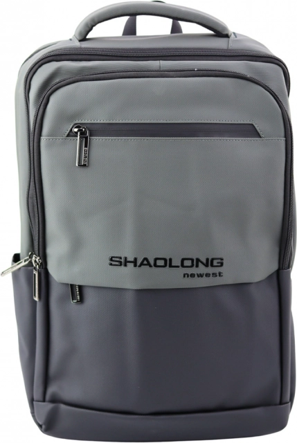 Rucsac business urban cu USB negru și gri 16L