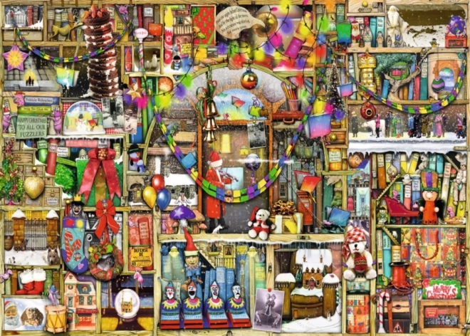Puzzle Ravensburger Bufet de Crăciun 1000 piese
