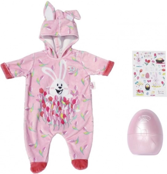 BABY born Ou de Paște cu costumaș și autocolante