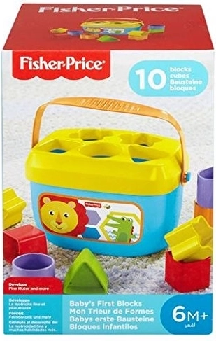 Primele cuburi pentru bebeluși FISHER‑PRICE